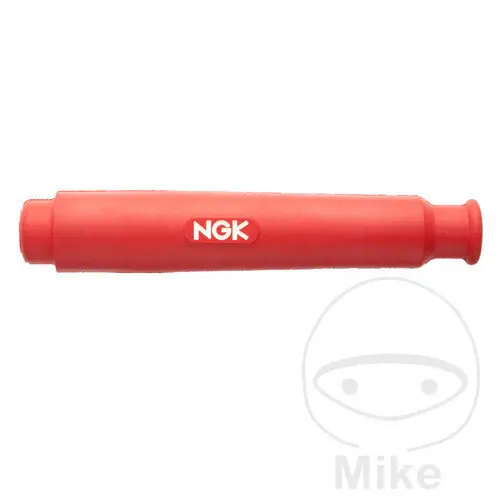 Spark plug connector SD05FM-R 10/12 mm 0° M4 red NGK for Kawasaki ZL ZX-10 1000 Preisknaller