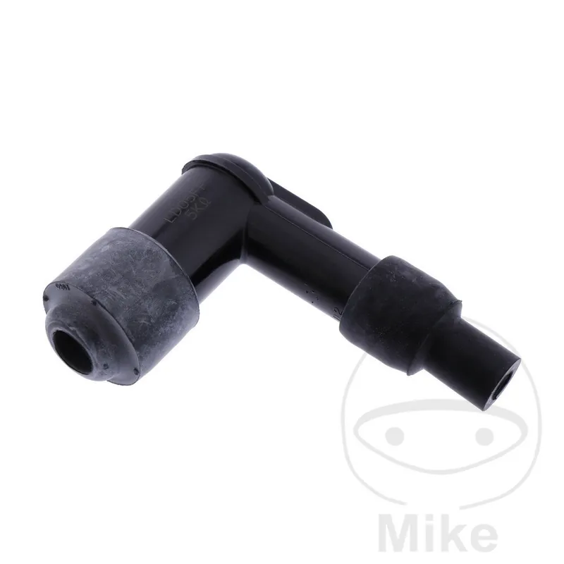 Conector bujía LD05FP 12 mm 90° M4 negro NGK para Honda Kawasaki Direkt Vom Hersteller