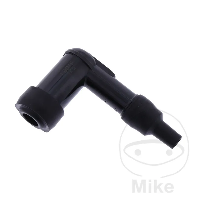 Cosse de bougie d'allumage LB01F 14 mm 90° M4 noir NGK Nur Für Kurze Zeit